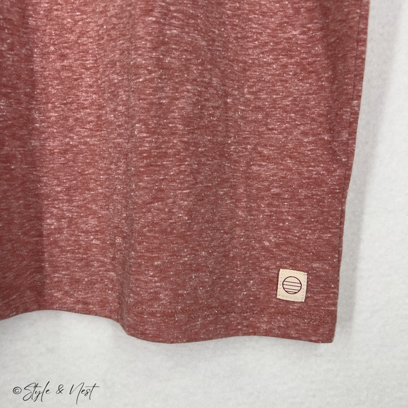 Marine Layer Varsity Red Cream Tee Nautical Preppy Shirt Size L/XL - Picture 3 of 5